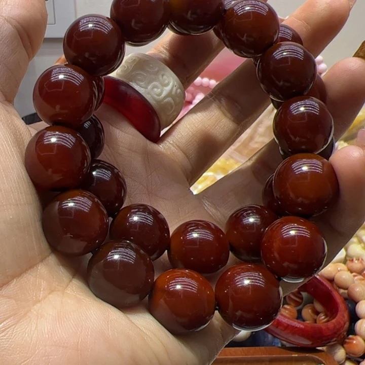 非金属无1.6射红手串