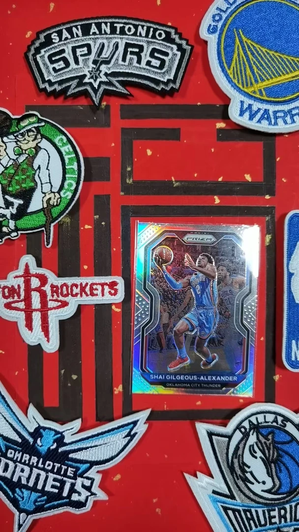prizm SHAI GILGEOUS-ALEXANDER 雷霆亚历山大 pz 银折