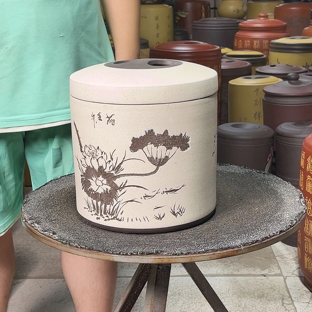 紫砂茶叶罐茶叶罐