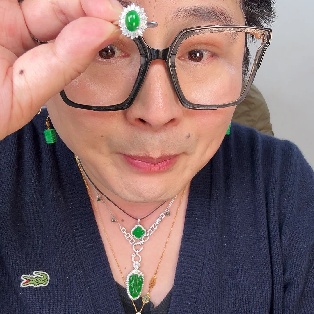 翡翠颈饰未镶嵌一个