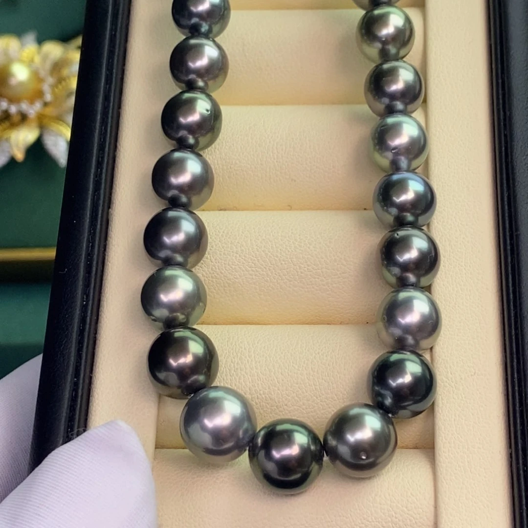 颈饰银S925镶嵌海水珍珠