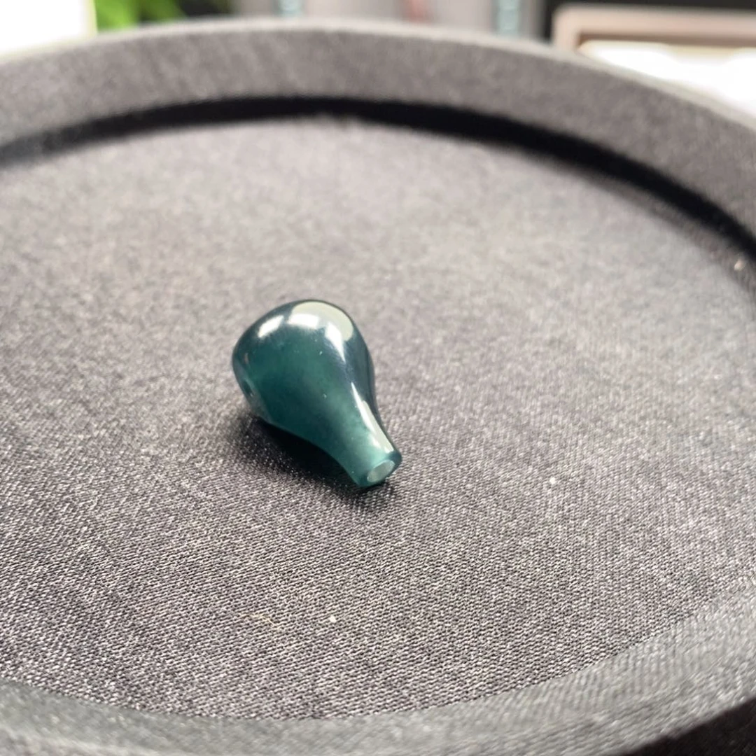 P***.翡翠未镶嵌手链卡12.5三通