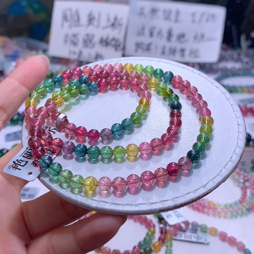 【闪购商品】未镶嵌手串碧玺5.6m
