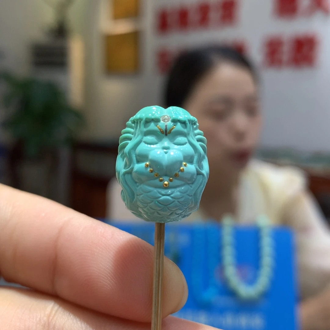 绿松石未镶嵌配饰