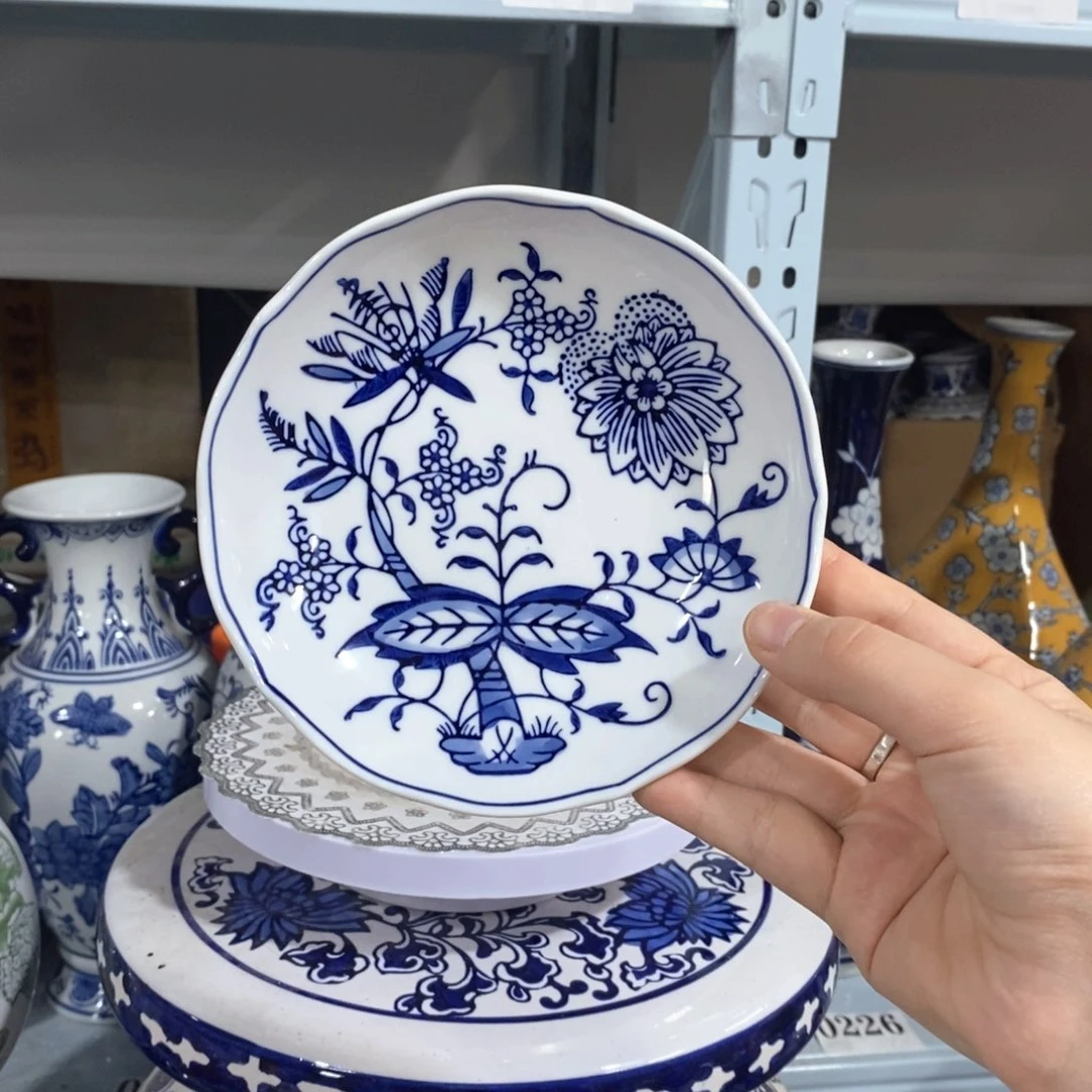 瓶点心盘花瓶摆件