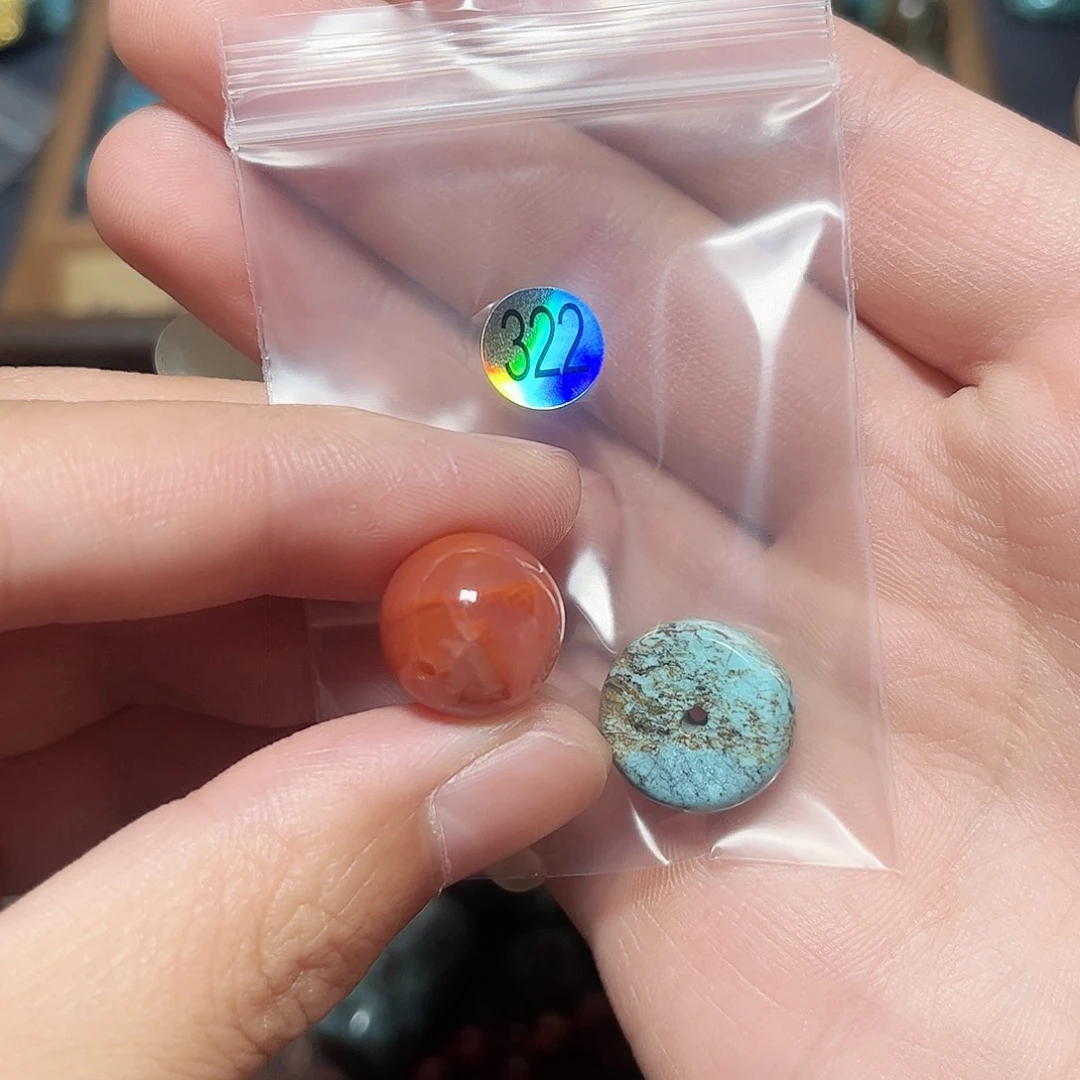 ****0未镶嵌圆珠桶珠老型手串！！玛瑙/玉髓
