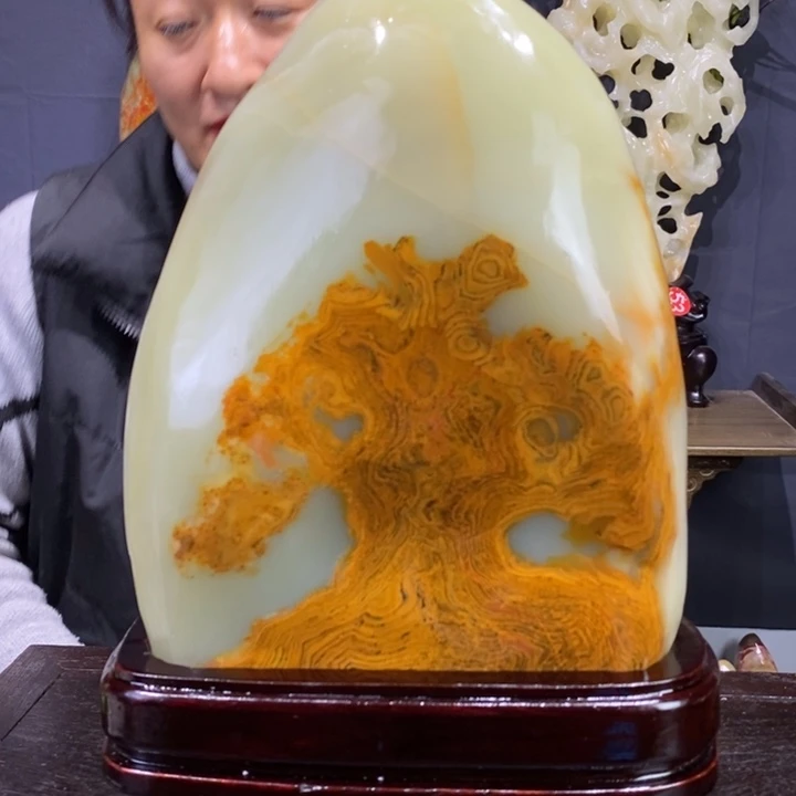 石材精品古青石摆件