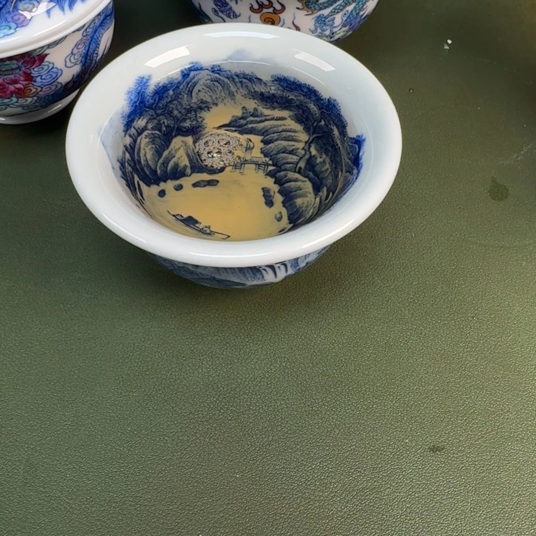 陶瓷纯手绘茶具圆圆211