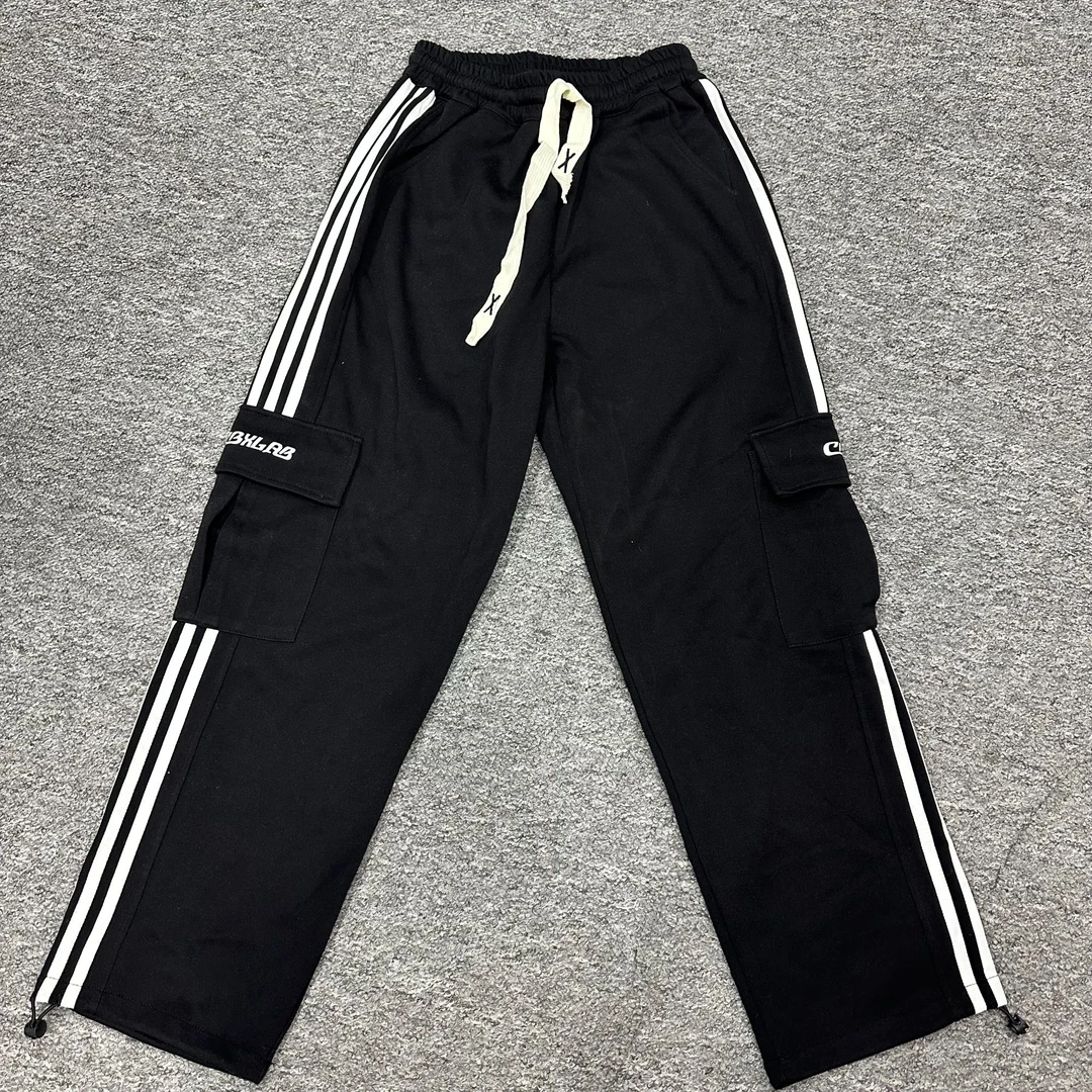 春款拉条工装裤青少年装