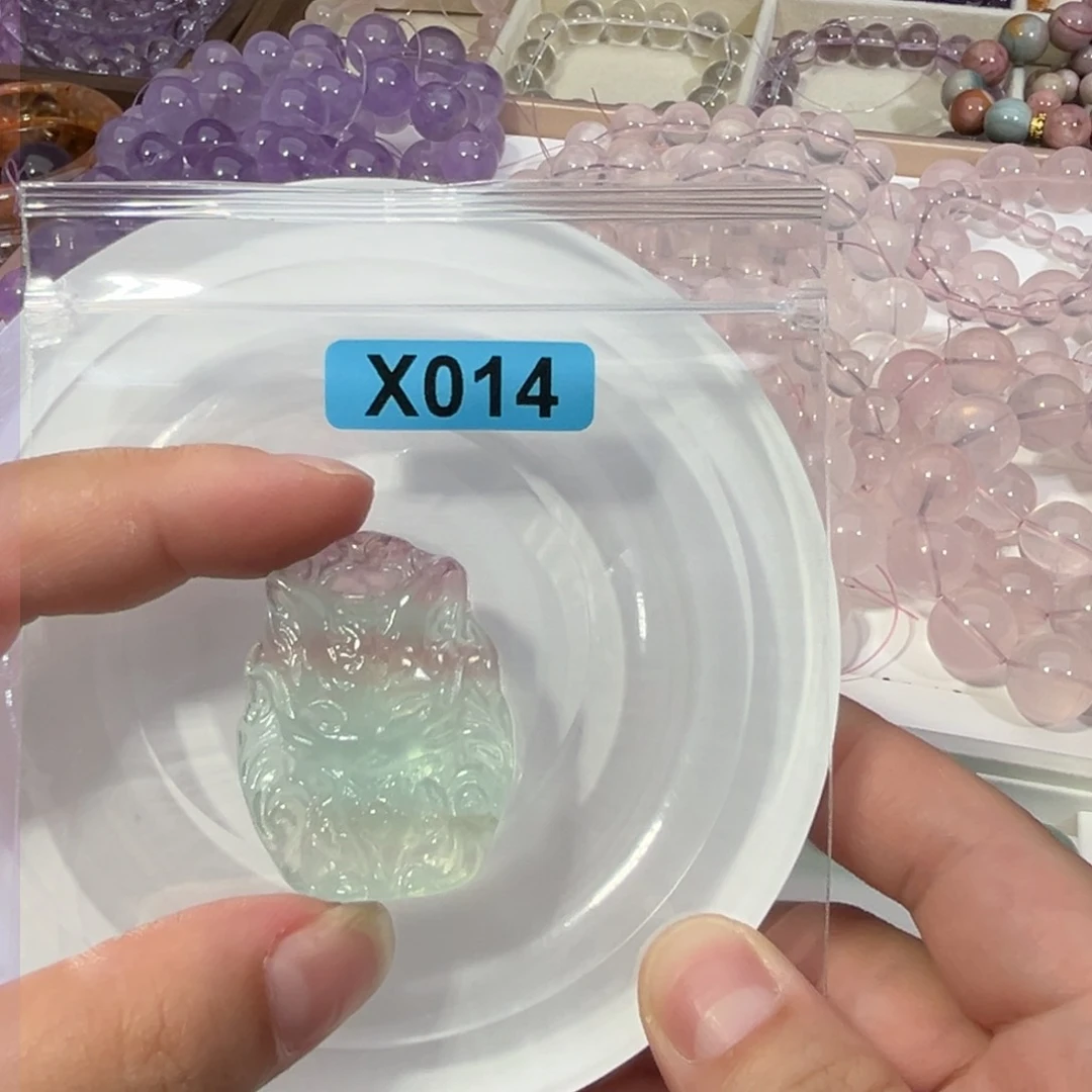 手串未镶嵌水晶莹石狐狸牌牌