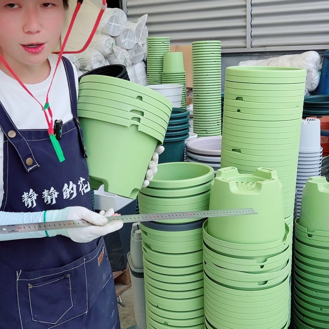 瑕疵球根盆3#果绿5个无托