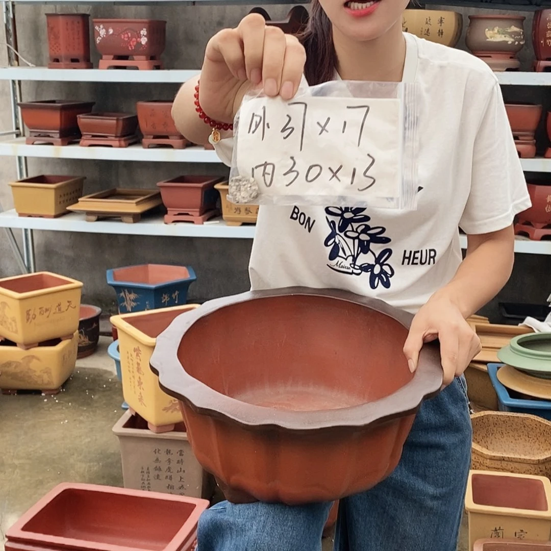 紫砂花盆紫砂花盆