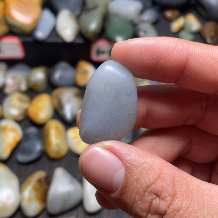 和田玉未镶嵌挂件96