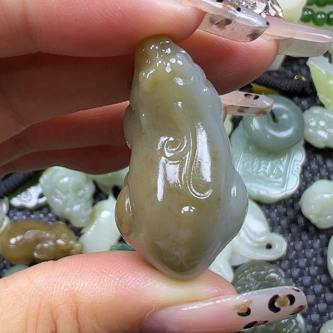 风***愿和田玉未镶嵌颈饰