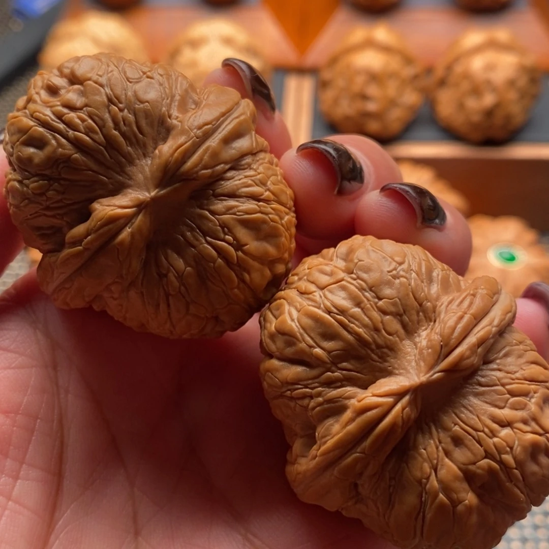 把件文玩核桃45尺全品平谷元宝