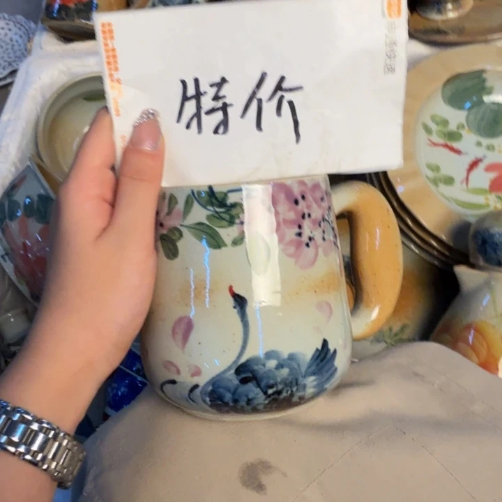 瓷片景德镇陶瓷手工手绘