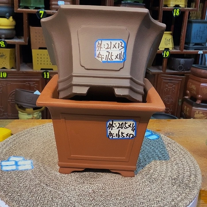 紫砂花盆紫砂花盆