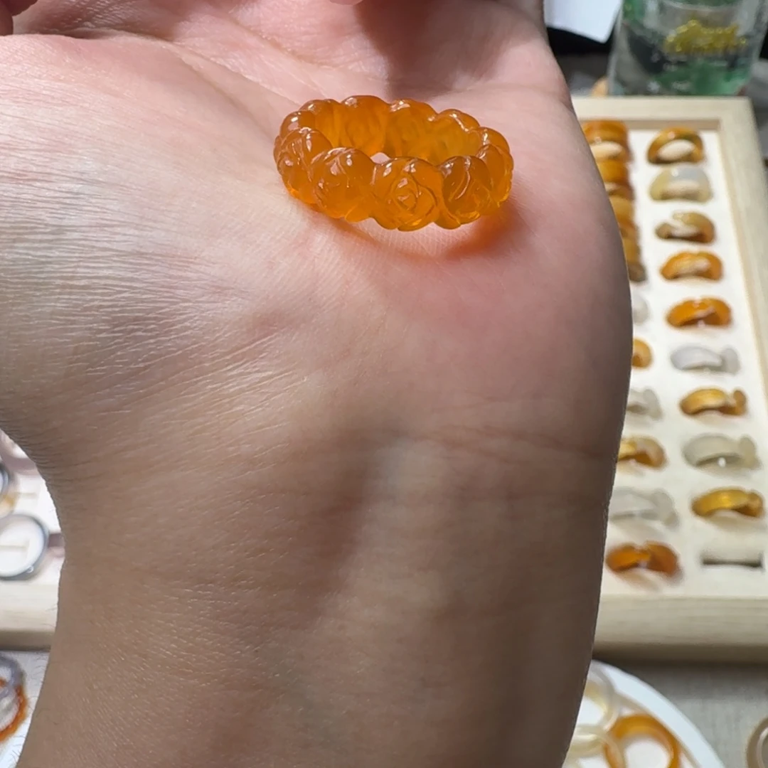 未镶嵌戒指玛瑙/玉髓640港13