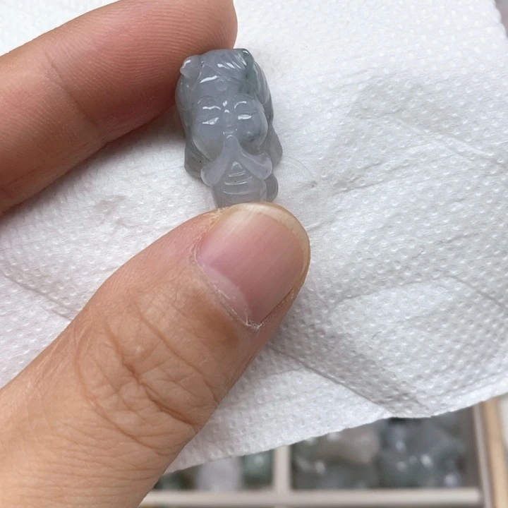 翡翠未镶嵌颈饰天然缅甸翡翠