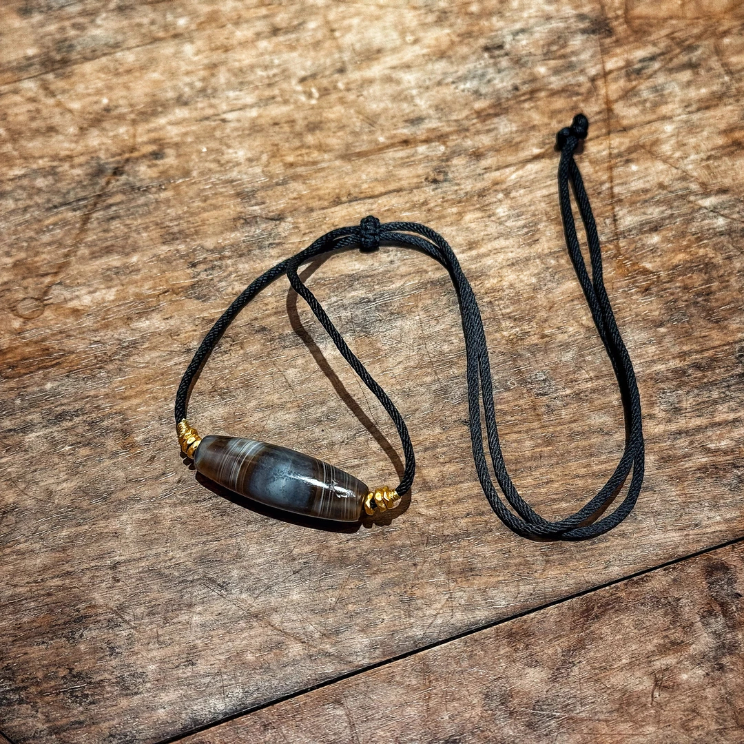 伽·元｜缠丝玛瑙锁骨链多样性发其一