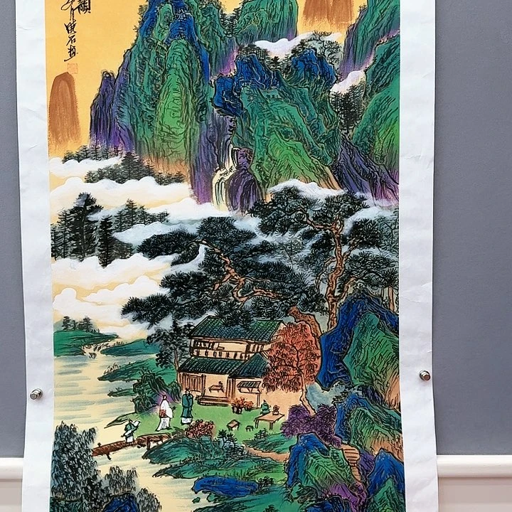 国画书法作品多次参加