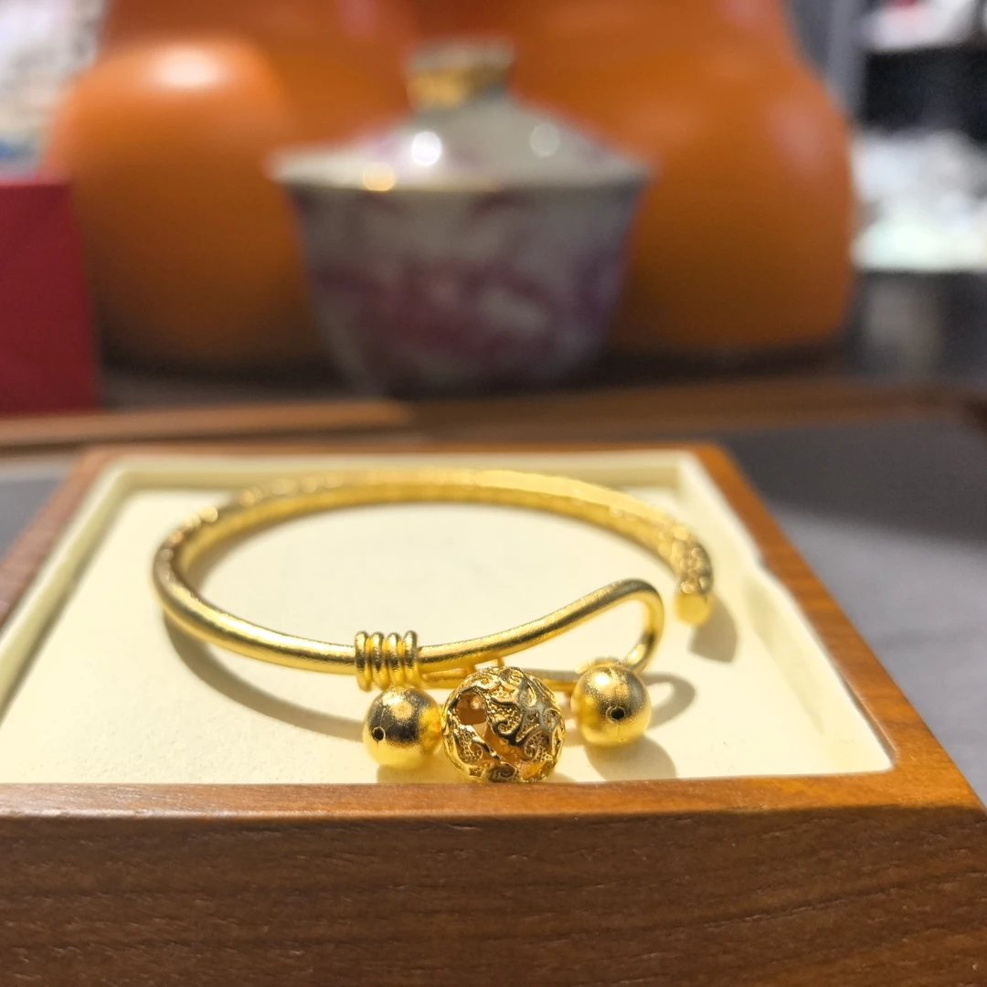 合金手链 古法铃铛手链镯女款时尚百搭