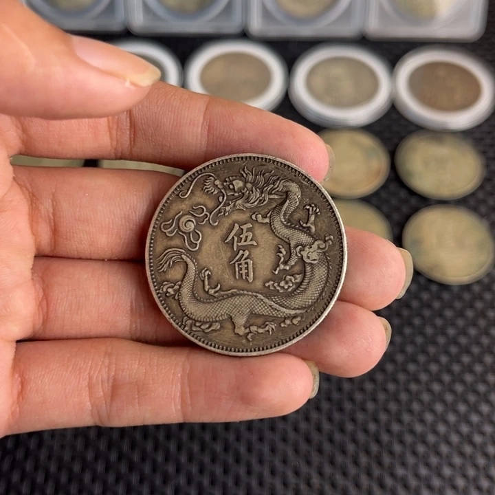 金属大头龙洋船洋工艺品