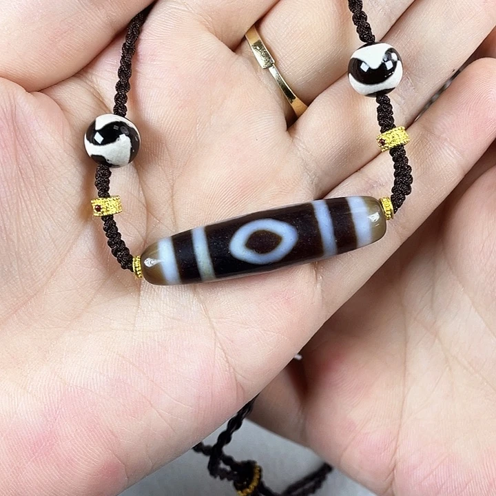 玛瑙/玉髓颈饰合金