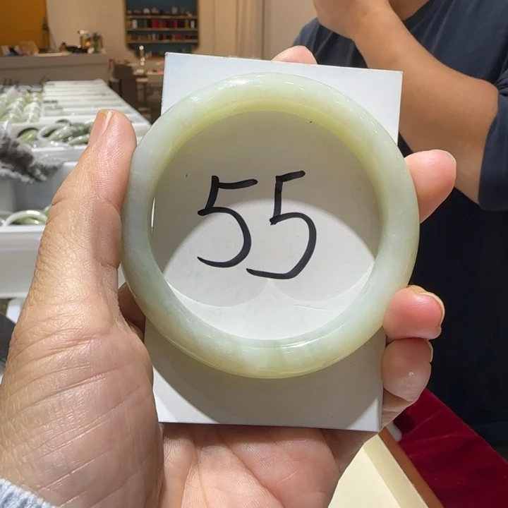 和田玉未镶嵌手镯891