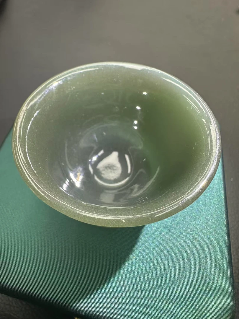 和田玉A199  灰色小杯  男女同款 时尚百搭