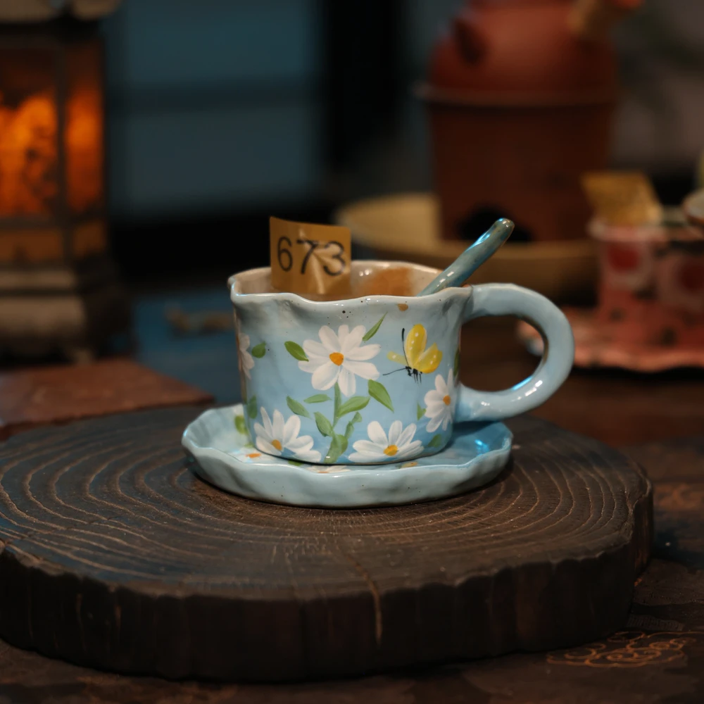 673景德镇高温釉下彩绘设计师款式