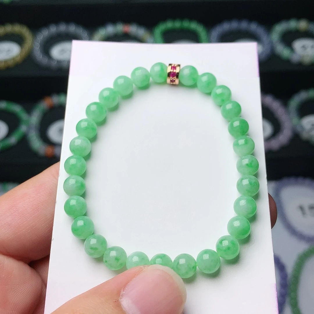 未镶嵌手链翡翠翡翠