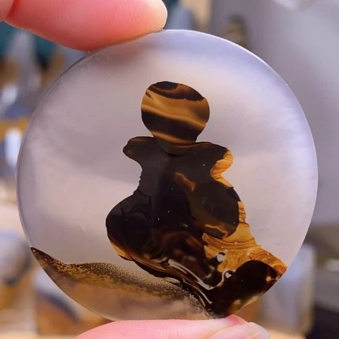 玛瑙/玉髓吊坠(不含链)未镶嵌