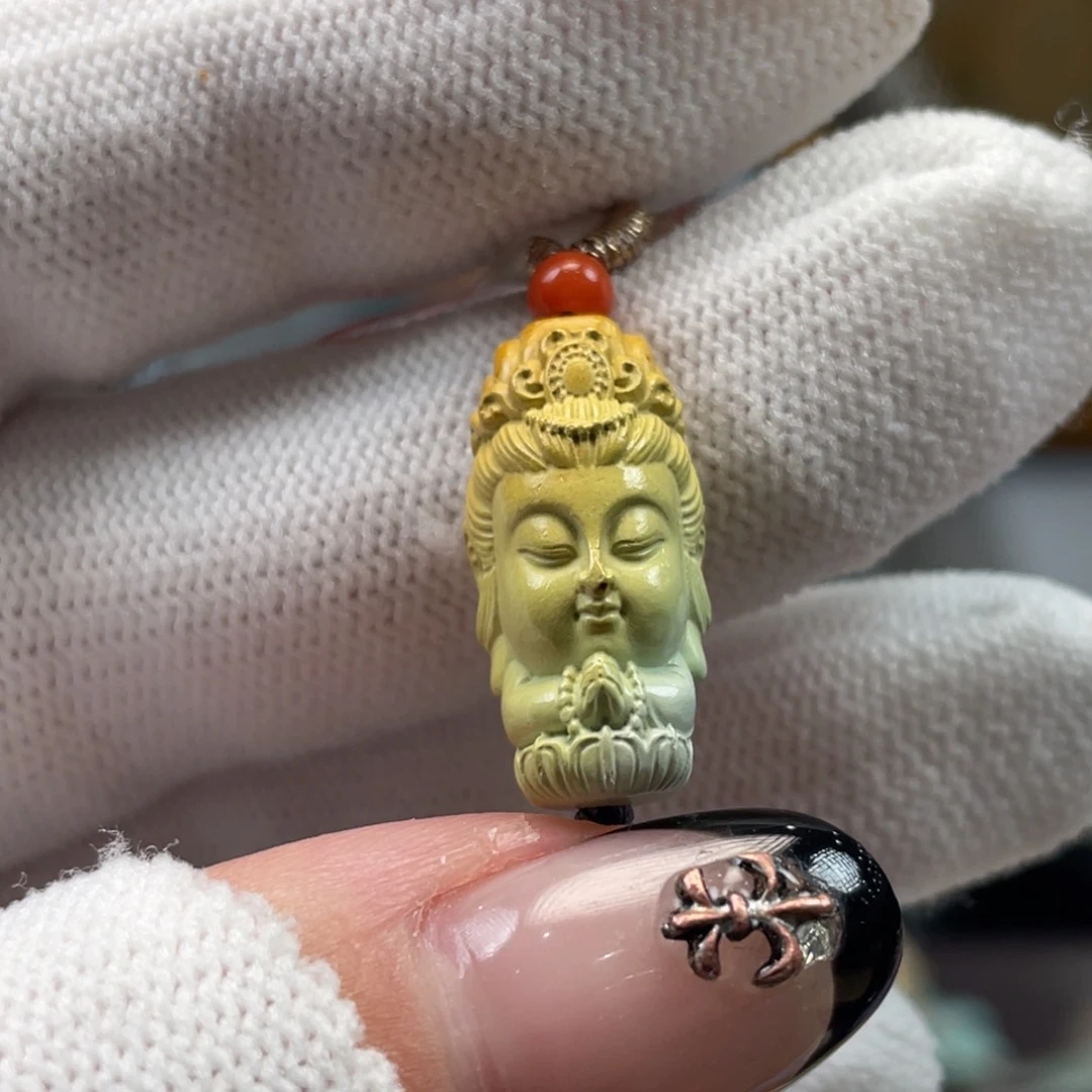 绿松石未镶嵌挂件