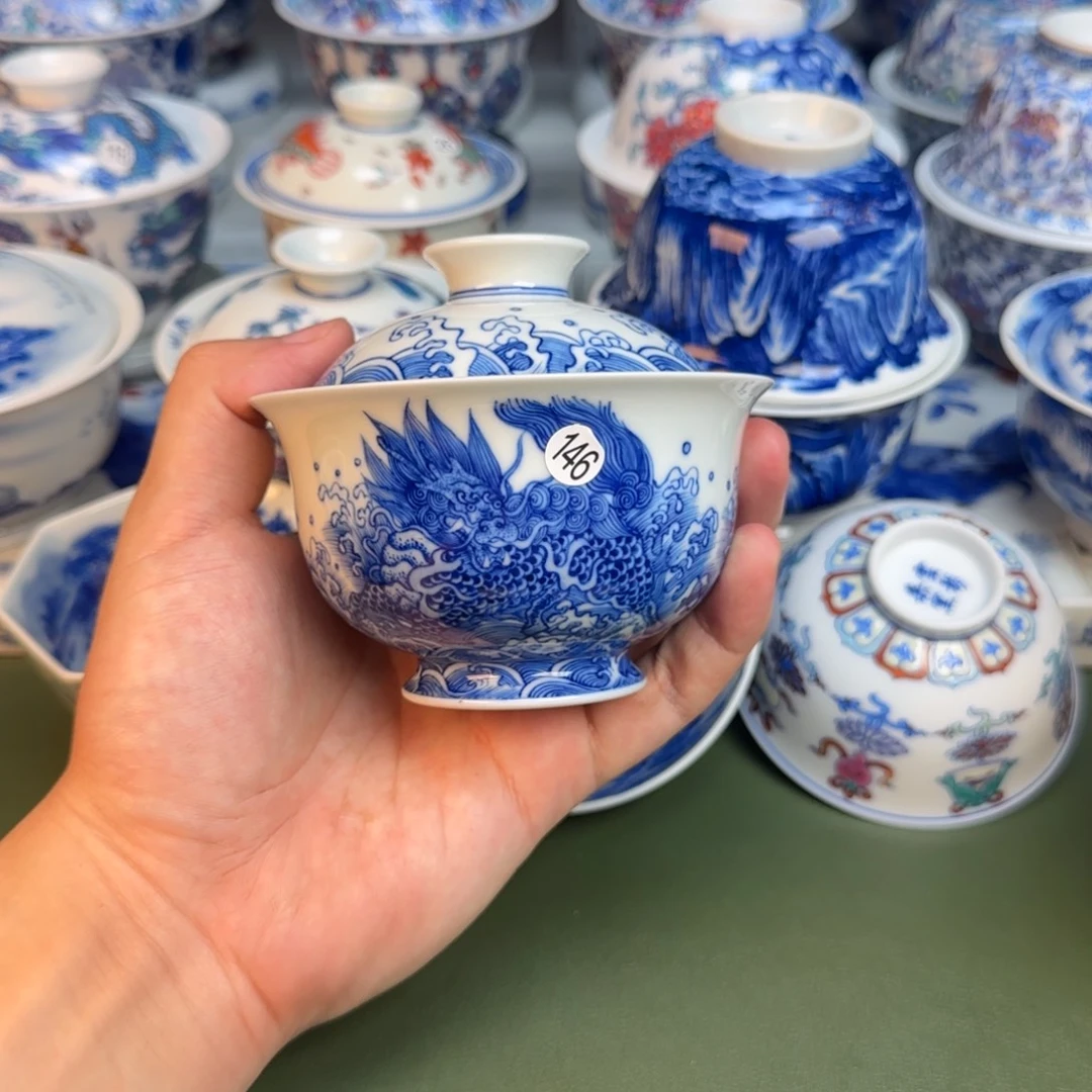 彦祖纯手工手绘茶具146