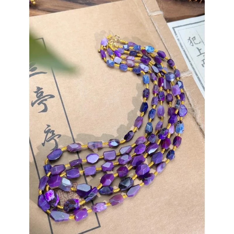 18k金/南非老矿 舒俱来冰底随型项链@多样性发其一