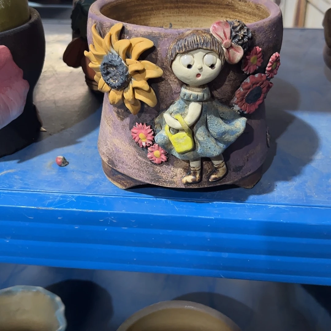 5 号陶然花器手工花盆