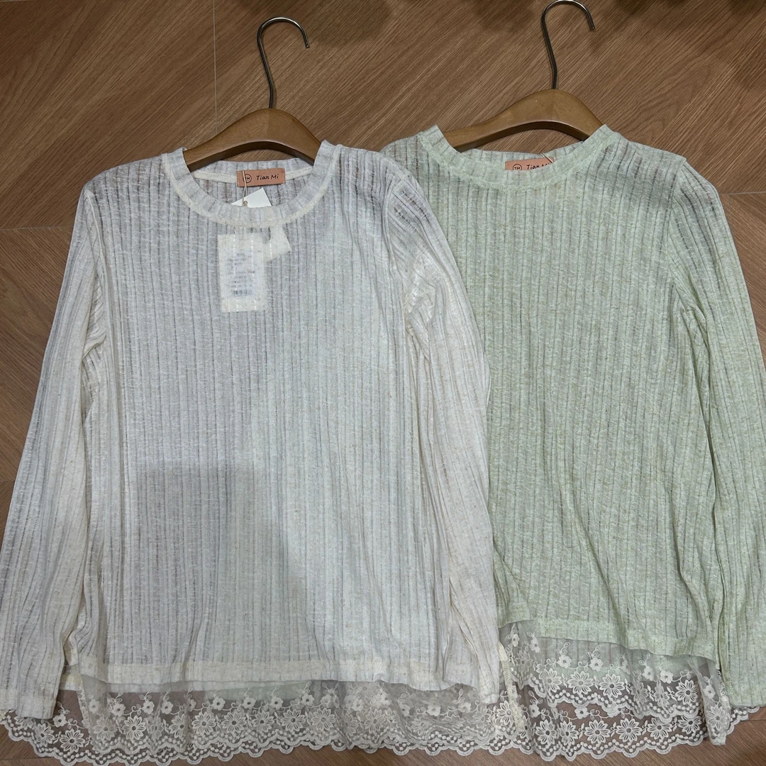 33推荐 TM#85159 日系镂空针织打底衫 25-02-19