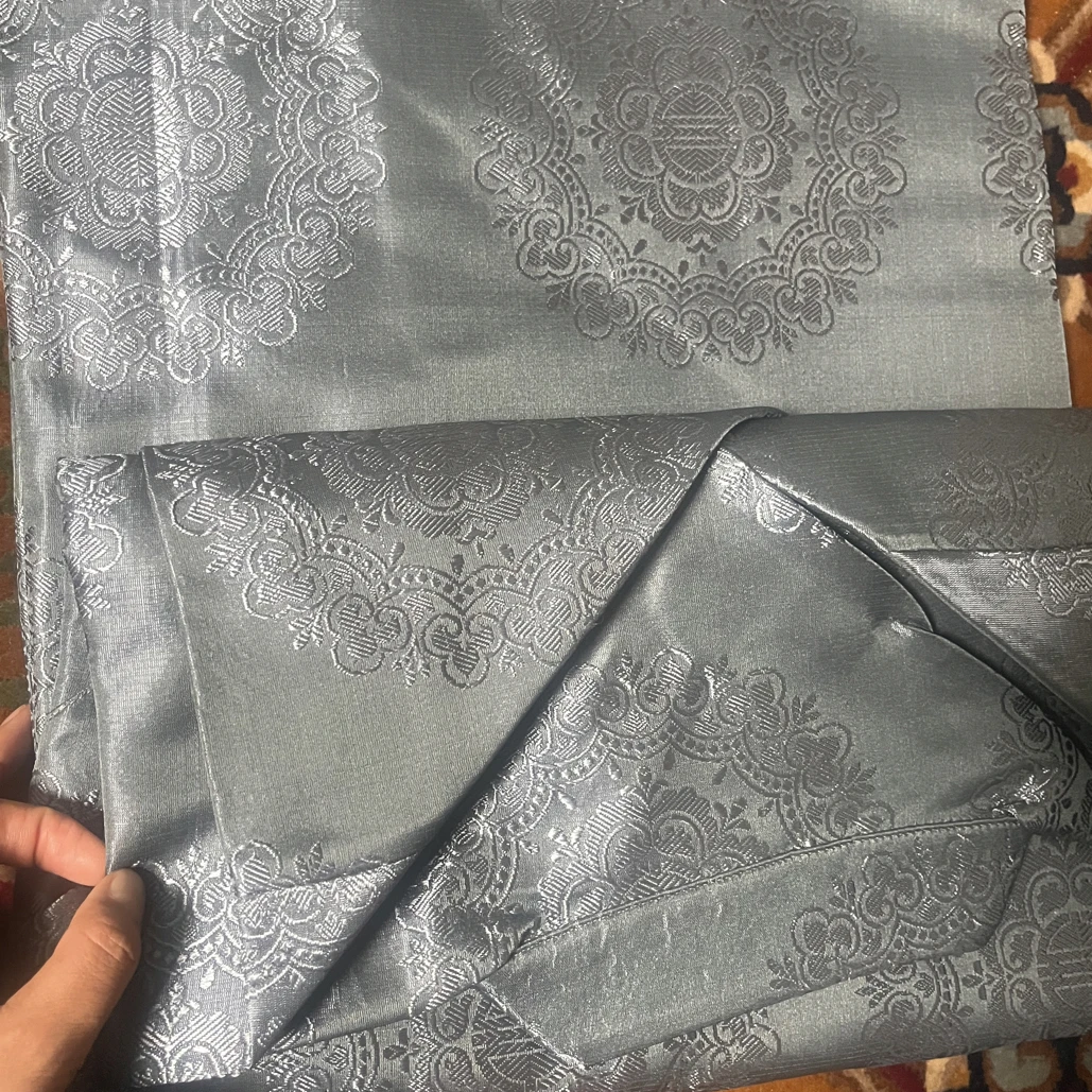 森江珠姆 气质百搭高端轻奢重工提花传统名族服饰长袖女士