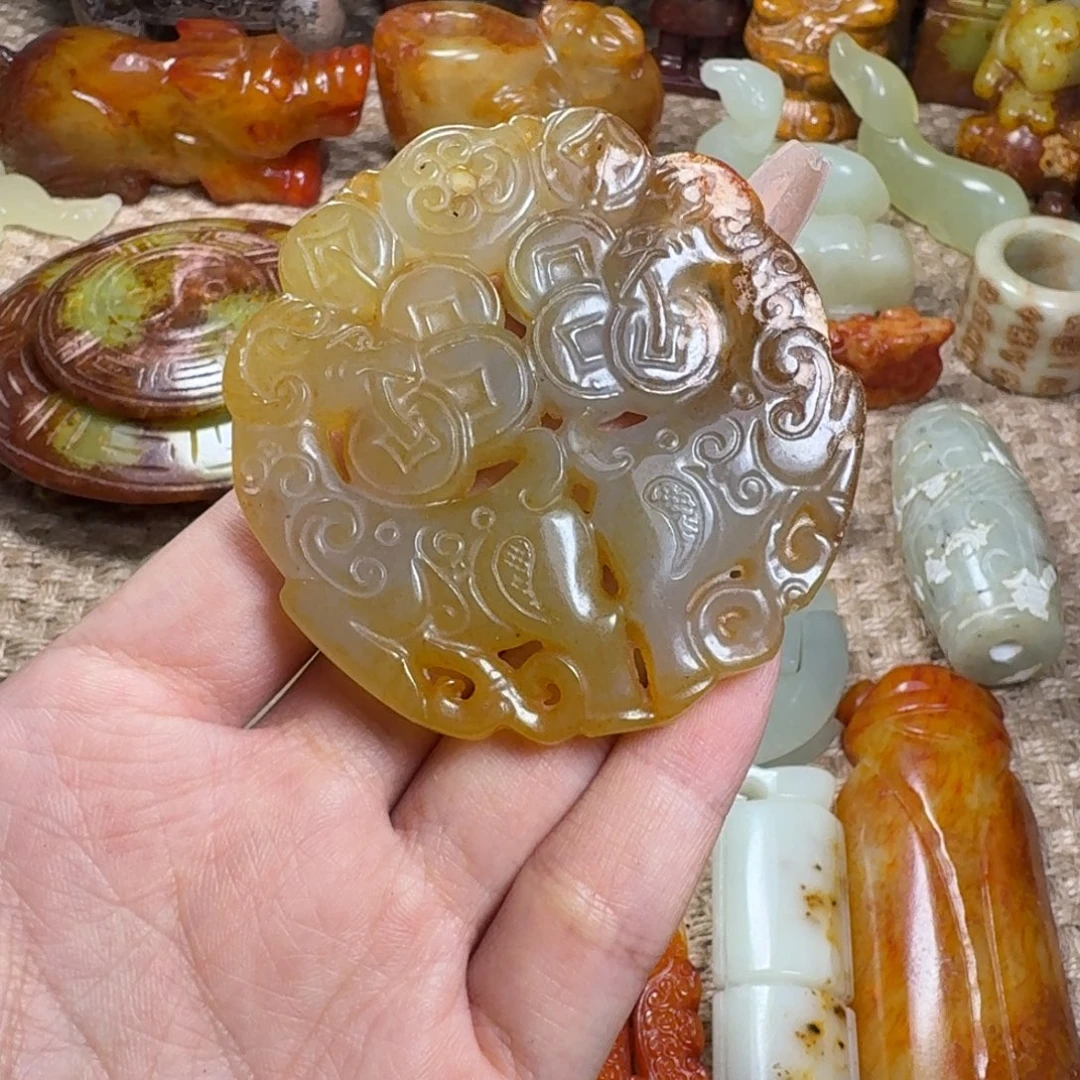 吊坠白玉菩提挂件