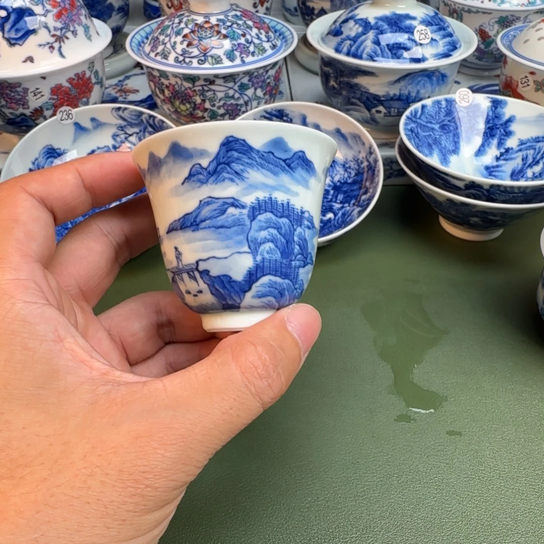 纯手工纯手绘茶具293