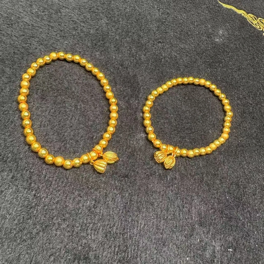 时尚百搭莲蓬福牌diy手串多样性发一zy19