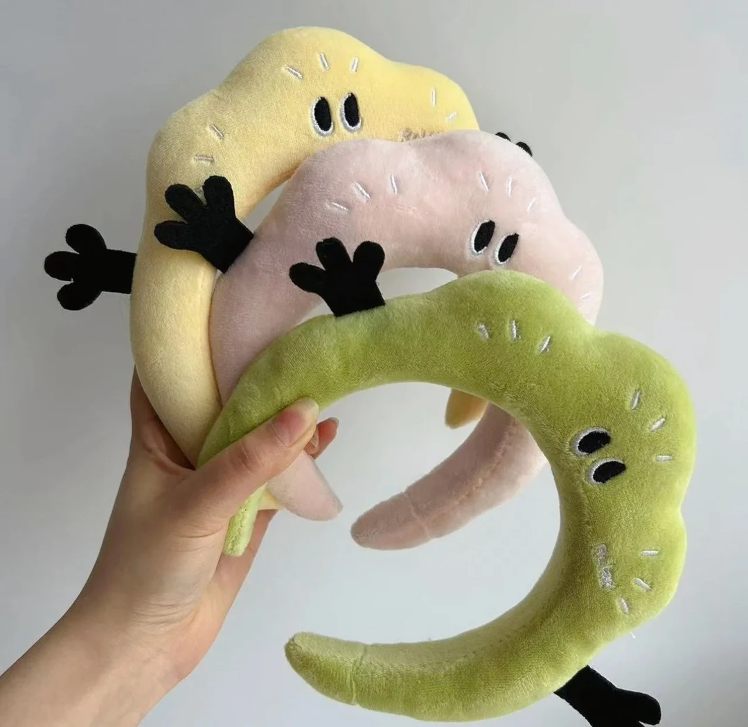 少女风休闲风女复古港风发箍化妆秋冬可爱甜美