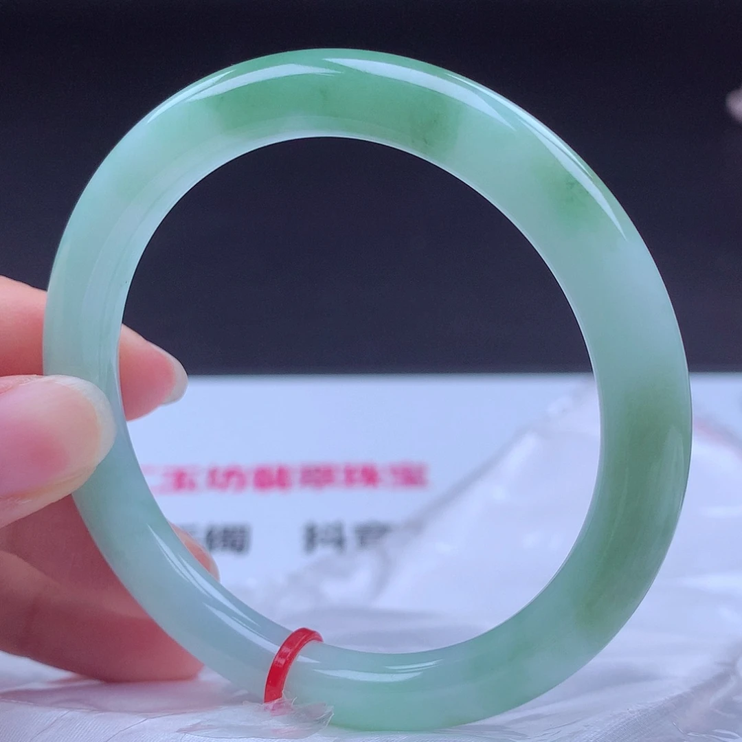 翡翠未镶嵌手镯手镯000342