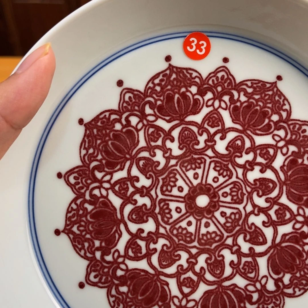 手绘现代茶具非古董