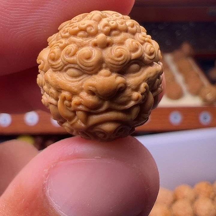 猴头核桃吊坠精工新双面唐诗18