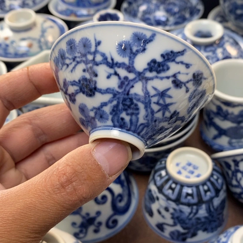 【闪购商品】景德镇青花主人杯