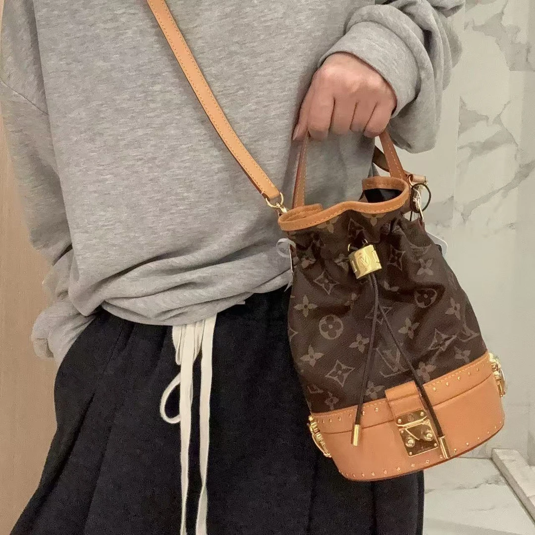 95新 LouisVuitton/路易威登 【蕾】 60 0309 老花水桶包