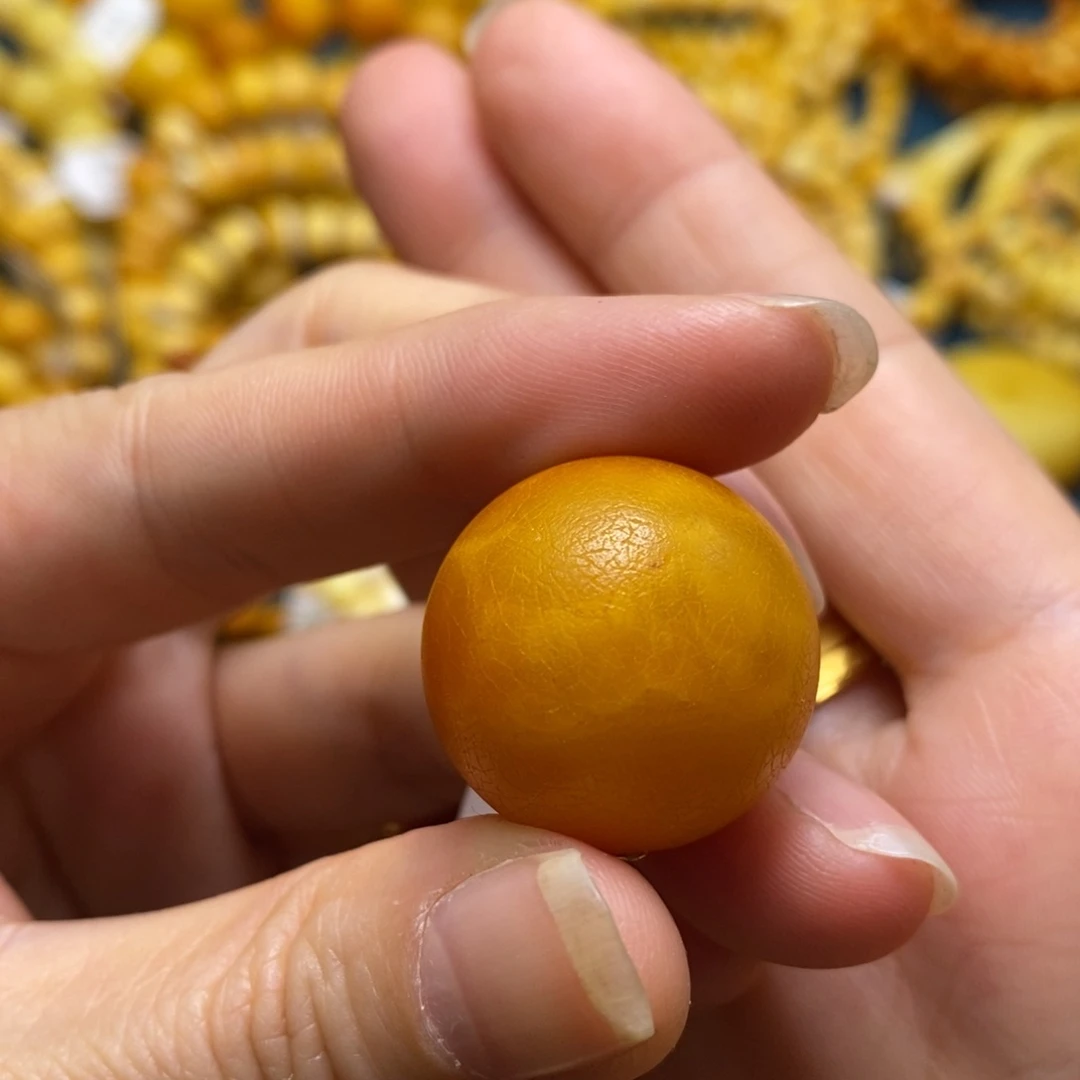 琥珀颈饰未镶嵌23加