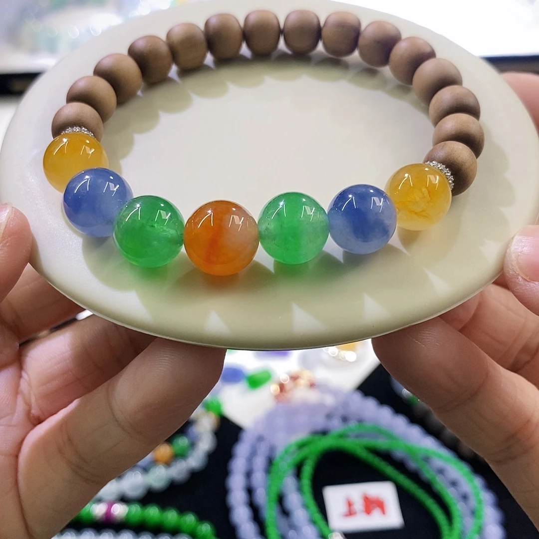翡翠未镶嵌挂件卡10